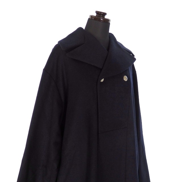 中古】エリン ELIN 18AW ドットボタンダブルコート ジャケット 長袖 38 ...