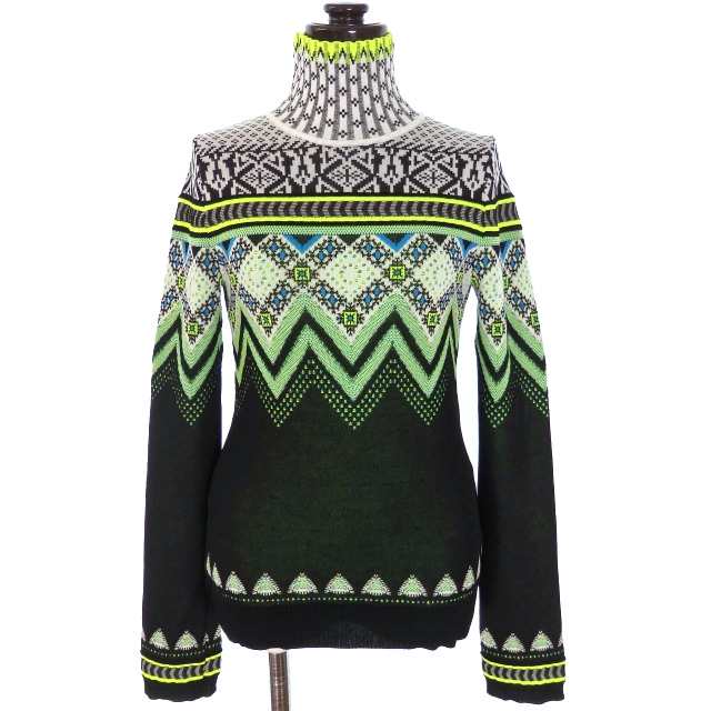 中古】マメクロゴウチ Mame Kurogouchi 22AW Fair Isle High Neck