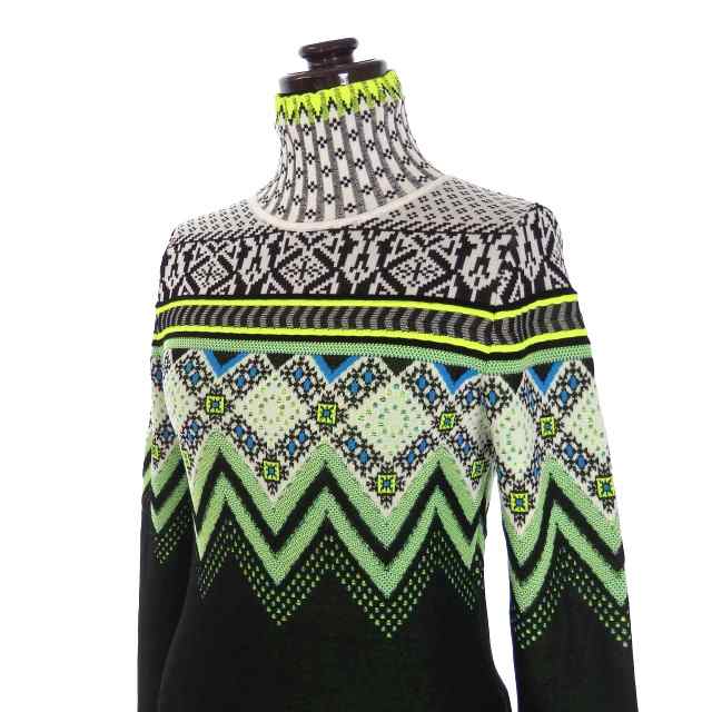 中古】マメクロゴウチ Mame Kurogouchi 22AW Fair Isle High Neck