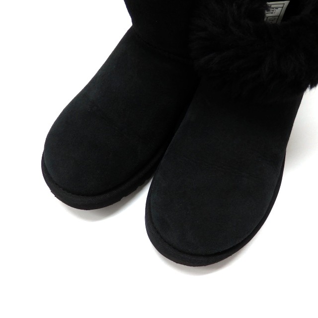 中古】アグ UGG ミニベイリーボタン ブリング ムートン ショートブーツ