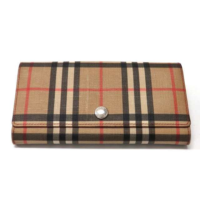 中古】バーバリー BURBERRY ヴィンテージチェック Eキャンバス