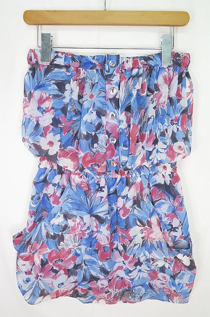 中古 スナイデル Snidel ベアトップ ワンピース ミニ F 花柄 Sa3602 レディースの通販はau Pay マーケット ブランド古着のベクトル