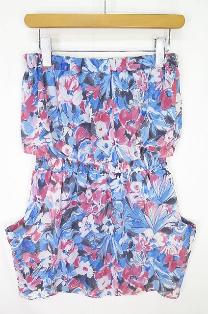 中古 スナイデル Snidel ベアトップ ワンピース ミニ F 花柄 Sa3602 レディースの通販はau Pay マーケット ブランド古着のベクトル