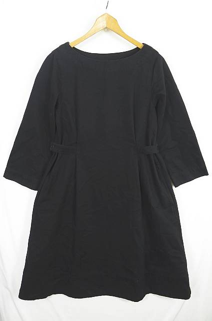 中古 マーガレットハウエル Mhl コットンツイル ワンピース ウエスト調節 1 ブラック Sa9474 レディースの通販はau Pay マーケット ブランド古着のベクトル