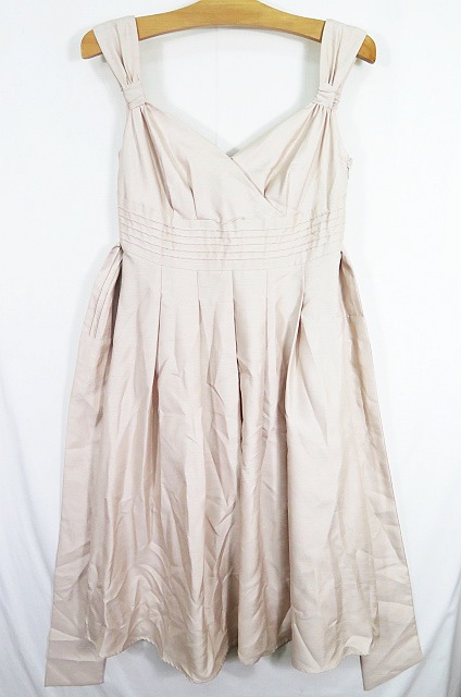 中古 ケティ Ketty ノースリーブ ワンピース ウエストリボン 2 アイボリー Sa9785 レディースの通販はau Pay マーケット ブランド古着のベクトル