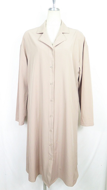 中古 クラシカルエルフ Classical Elf シャツ ワンピース ストレッチ ウエストリボン M ベージュ 2sa08 レディースの通販はau Pay マーケット ブランド古着のベクトル