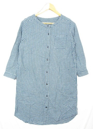 中古 無印良品 良品計画 Muji ワンピース シャツ チェック コットン M グリーン Rb0367 レディースの通販はau Pay マーケット ブランド古着のベクトル