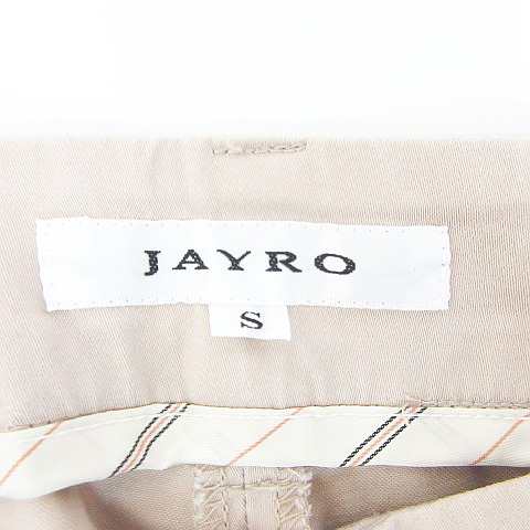 中古】ジャイロ JAYRO クロップドパンツ コットン ストレッチ S ライト