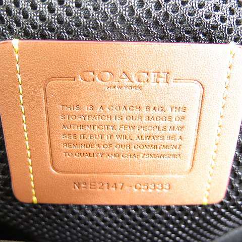 コーチ COACH 美品 ゴッサムバッグ C5333 レザー クロスボディ ボディバッグ モノグラム エンボスロゴ グレー 2sa4177 メンズ 【ベクトル