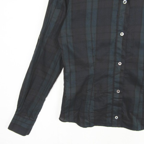 メーカーズシャツ鎌倉　ジャケット　スタンドカラー　コットン　ブラック　XS　美品