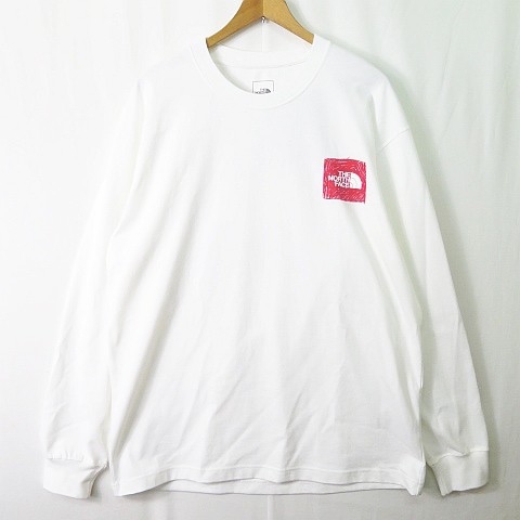 中古】未使用品 ザノースフェイス NT32344 L/S Sleeve Graphic Tee ...