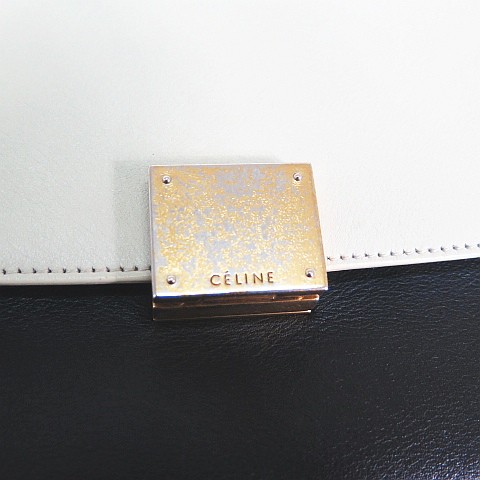 中古】セリーヌ CELINE トラペーズ スモール 2WAY ショルダーバッグ