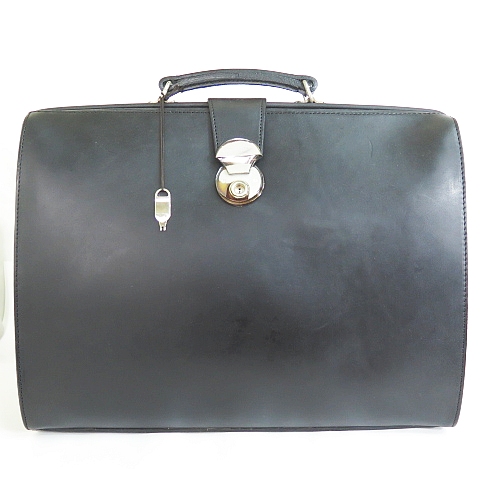 【中古】ワイズフォーメン Y's for men レザー ドクターバッグ ヴィンテージ ☆AA★ 2sa6490 メンズ