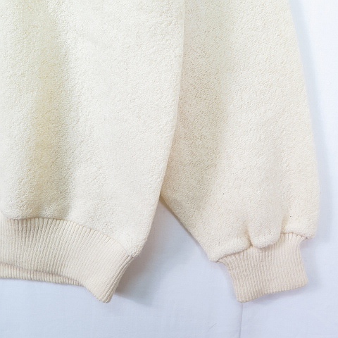 【中古】W.A.goodman & Sons Vネック ニット ウール M クリーム ヴィンテージ 2sa7007