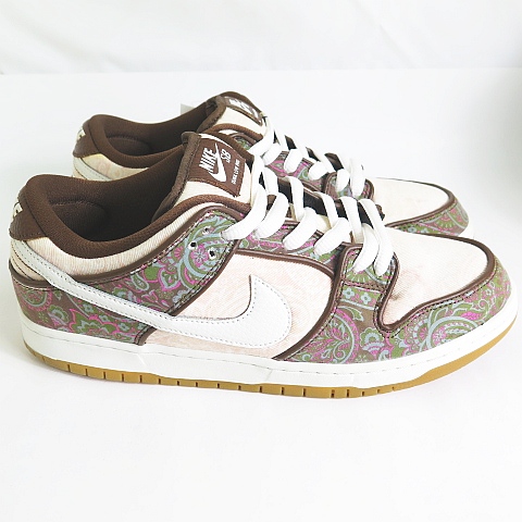 【中古】未使用品 ナイキ エスビー NIKE SB DUNK LOW PRO PRM ダンク ロー スニーカー UK9/28cm ペイズリー DH7534-200_2