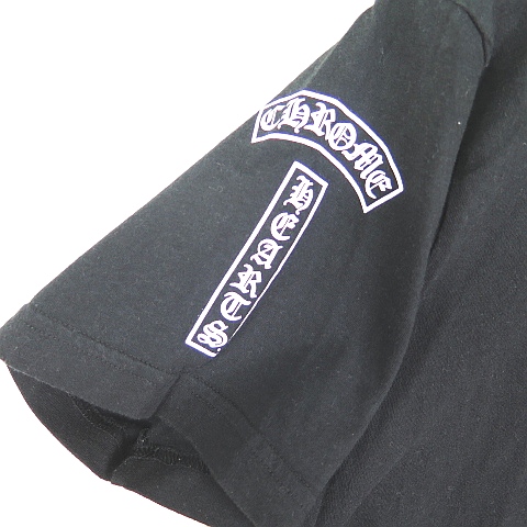 【中古】クロムハーツ CHROME HEARTS Tシャツ 半袖 L ブラック F〇UK YOU プリント 国内正規 ☆AA★ 2sa7067 メンズ