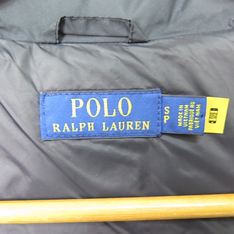 【中古】ポロ ラルフローレン POLO RALPH LAUREN 888 PK VST-INSULATED-VEST パデッドベスト ジップアップ S ブラック_5