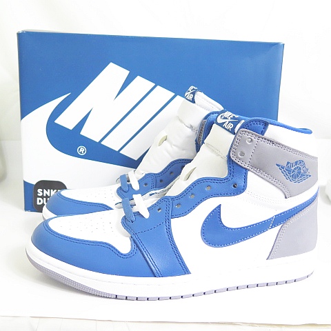 【中古】未使用品 ナイキ NIKE AIR JORDAN1 RETRO HIGH OG ハイカット スニーカー シューズ US11/29.0 True Blue DZ5485-410