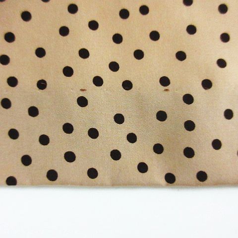 中古 ノーリーズ ワンピース チュニック 七分袖 衿付き ひざ丈 ドット とろみ 38 ブラウン Ekm レディースの通販はau Pay マーケット ブランド古着のベクトル