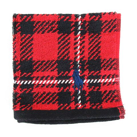 中古】未使用品 ラルフローレン ハンカチ ハンドタオル まとめ 3点