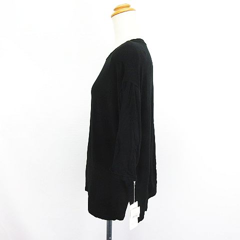 中古】未使用品 ルルドマリア LULUD MARIA BIS カットソー 七分袖 丸首 
