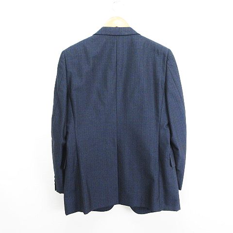 【中古】バーバリーズ セットアップ スーツ テーラード ノータック ストライプ 96-86-170AB5 ネイビー ※EKM メンズ_2
