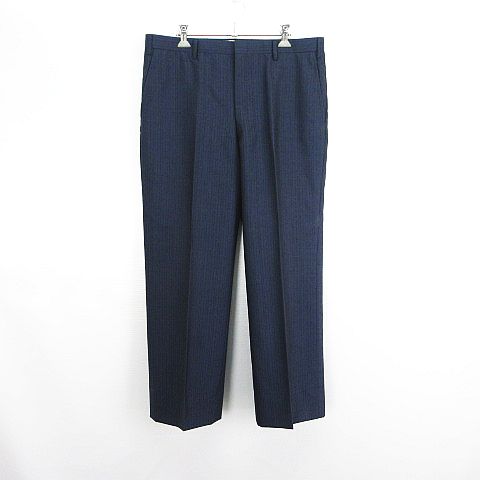 【中古】バーバリーズ セットアップ スーツ テーラード ノータック ストライプ 96-86-170AB5 ネイビー ※EKM メンズ_3