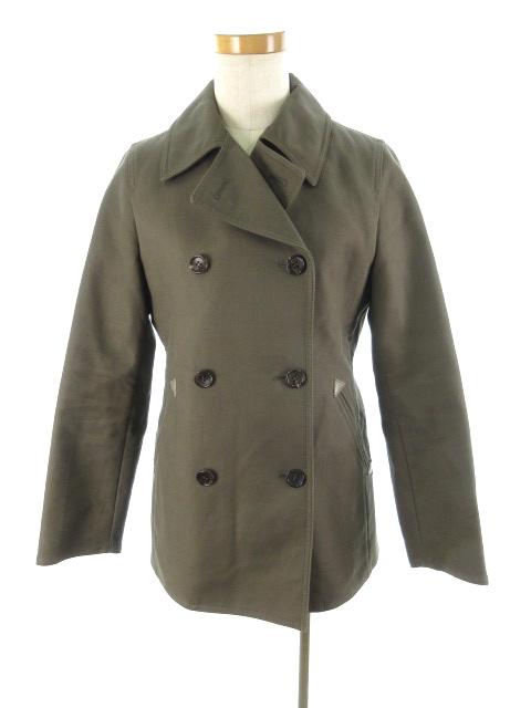 中古 ロペ Rope ｐコート ピーコート ハーフ ダブル カーキ コットン 9at アウター 上着 レディースの通販はau Pay マーケット ブランド古着のベクトル