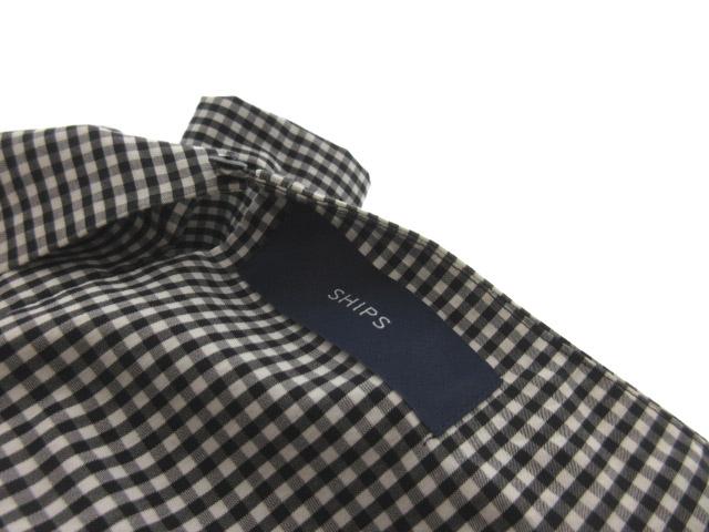 中古 シップス Ships 半袖 シャツ ブラウス ギンガムチェック柄 黒 白 ブラック ホワイト コットン トップス 38 レディースの通販はau Pay マーケット ブランド古着のベクトル