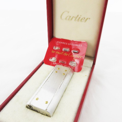 中古】カルティエ Cartier ガスライター SANTOS サントス ローラー