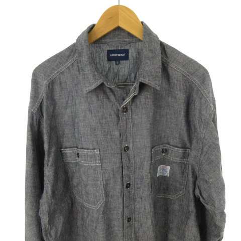 中古】ディセンダント DESCENDANT 22SS NOFOLK CHAMBRAY LS SHIRT ...