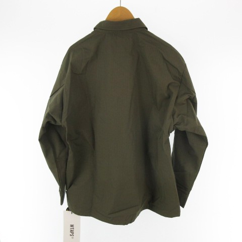 中古】未使用品 ダブルタップス WTAPS 202WVDT-SHM01 JUNGLE LS/NYCO