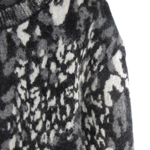 SAINT LAURENT サンローラン レオパード柄ニット