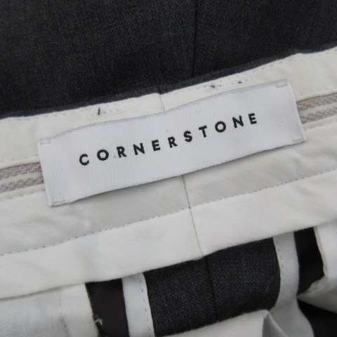 中古】Cornerstone コーナーストーン 21aw SIDE BUTTON サイドボタン トラウザーズ パンツ スラックス グレー 46  CMBP2103062の通販はau PAY マーケット - ブランド古着のベクトル | au PAY マーケット－通販サイト