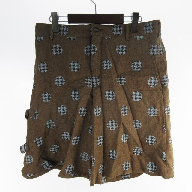【中古】コムデギャルソンオムプリュス COMME des GARCONS HOMME PLUS ワイドショーツ ショートパンツ ハーフ  Mの通販はショートパンツ