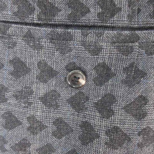 【中古】コムデギャルソンオムプリュス ワイドショーツ ショートパンツ ハーフ サイドアジャスター ハート 総柄 グレー M の通販は 【中古】コムデギャルソンオムプリュス ワイドショーツ ショートパンツ ハーフ サイドアジャスター ハート 総柄 グレー M の通販は