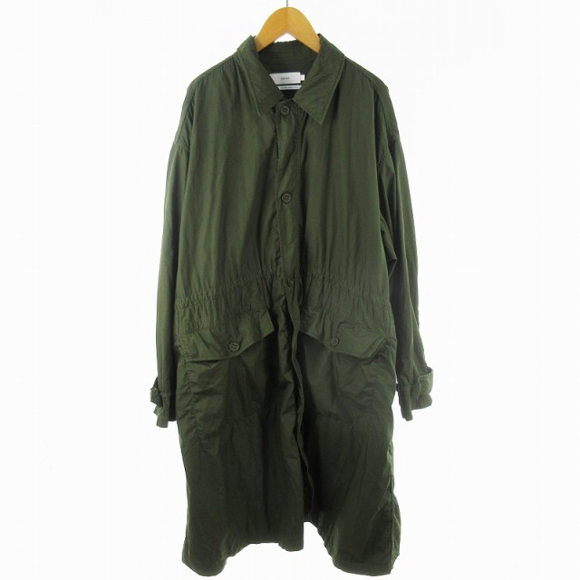 【中古】グラフペーパー Graphpaper 22SS Garment Dyed Poplin Field Coat GU221-10062 フィールドコート ミリタリー 1