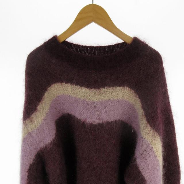 中古】22AW ンニット NKNIT wave pattern mohair KNIT ニット セーター
