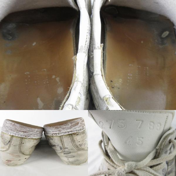 【中古】マルタンマルジェラ Martin Margiela 落書き グラフィティ ジャーマントレーナー  ペンキ 27.5ｃｍ アーティザナル