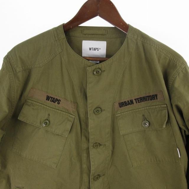 WTAPS ダブルタップス ミリタリーシャツ COTTON. WEATHER