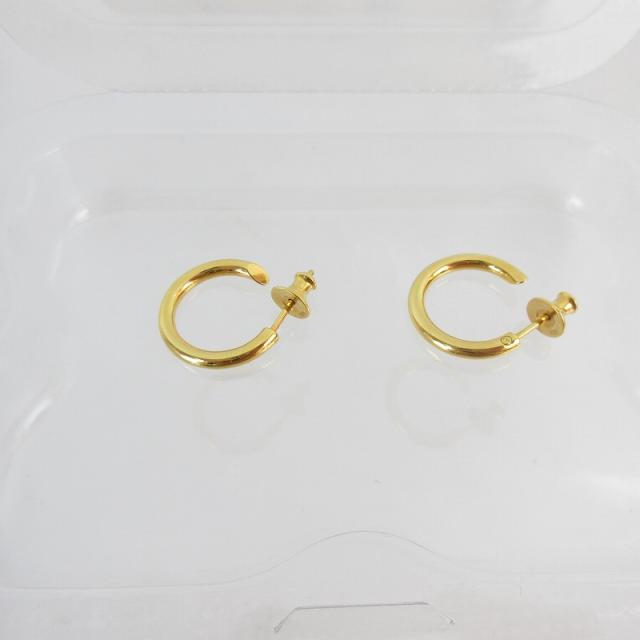 CAREERING フープピアス 301 PLACEBO シルバー 両耳 CAREERING - 【両耳用】 PLACEBO 301F（プラシーボピアス
