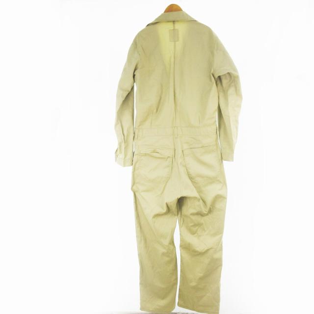 中古】US.ARMY オールインワン ジャンプスーツ つなぎ ベージュ 40 L