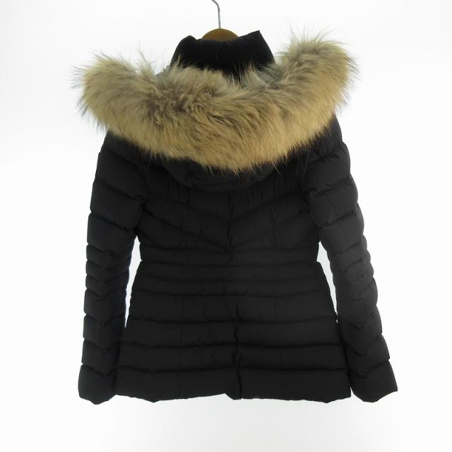 【激レア】 baby phat ダウンジャケット　ブラック　ファー付 激レア】 baby phat ダウンジャケット ブラック ファー付