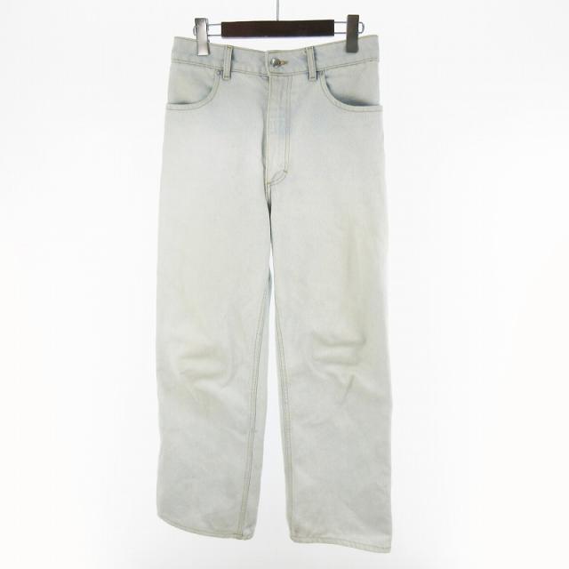 【中古】エコーズラッタ ECKHAUS LATTA WIDE LEG JEAN ワイドレッグ デニムパンツ ジーンズ Gパン 28 EL22PS-2