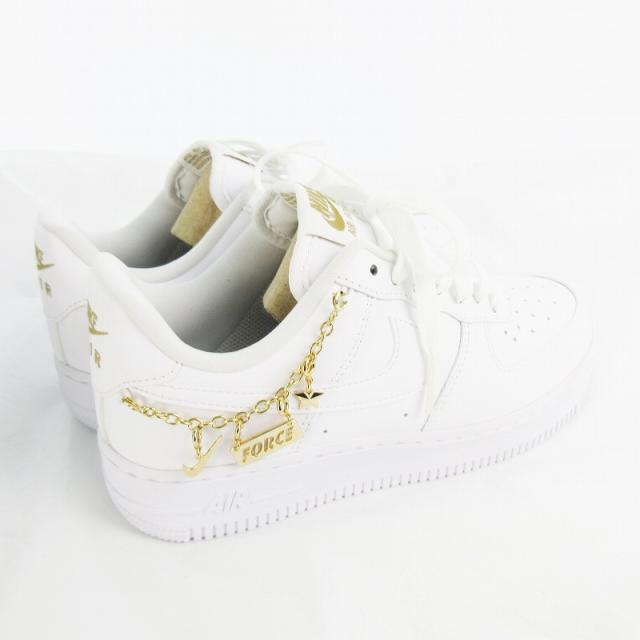 【中古】未使用品 ナイキ NIKE US5.5 22.5ｃｍ DD1525-100 WMNS AIR FORCE 1 '07 LX "WHITE PENDANT エアフォース
