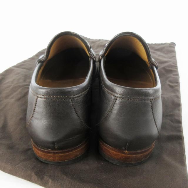 中古】グッチ GUCCI ホースビット ローファー レザー シューズ 6