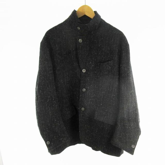 【中古】未使用品 現行 CALMLENCE カームレンス JACKET028 Oversized Jacket Kasuri Gabardine ジャケット 2
