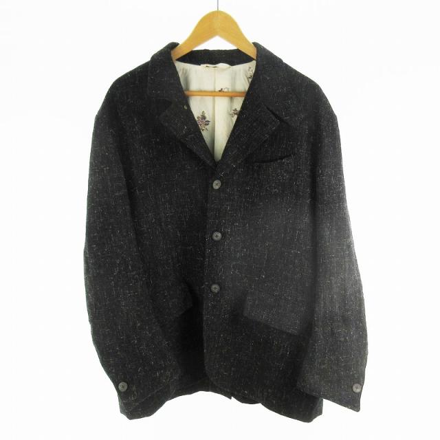 【中古】未使用品 現行 CALMLENCE カームレンス JACKET028 Oversized Jacket Kasuri Gabardine ジャケット 2