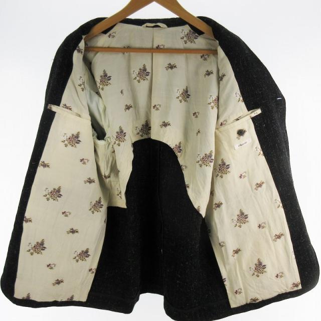 【中古】未使用品 現行 CALMLENCE カームレンス JACKET028 Oversized Jacket Kasuri Gabardine ジャケット 2