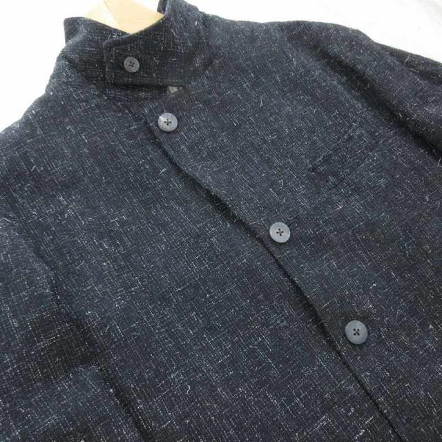 【中古】未使用品 現行 CALMLENCE カームレンス JACKET028 Oversized Jacket Kasuri Gabardine ジャケット 2